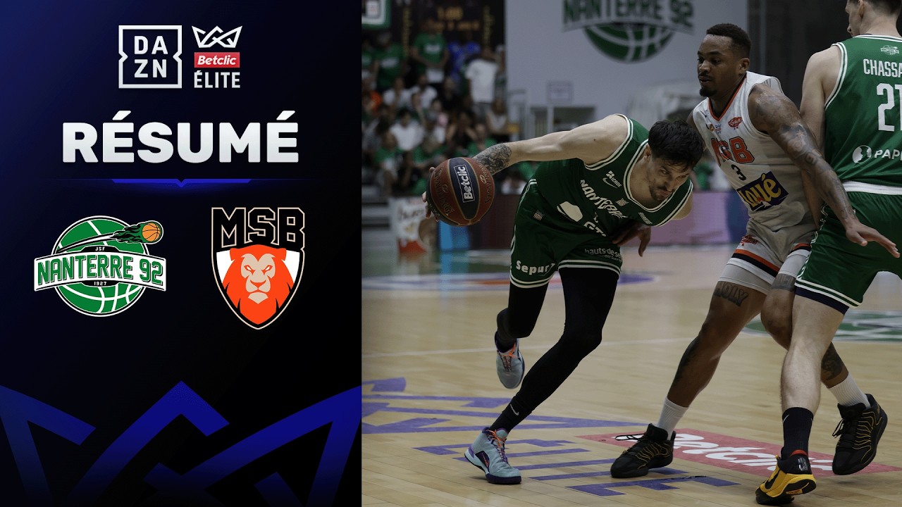 1/4 de finale Playoffs : Résumé Nanterre vs. MSB